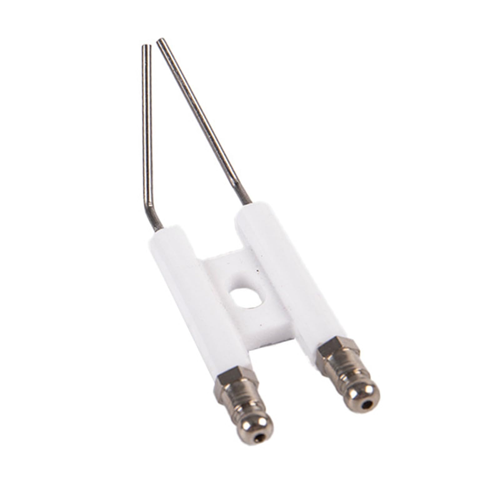 H-Type Igniting Electrodes Double Pin for Oil Burning Ceramic Electrode Replacement Oil Burning Ceramic Electrode Double Stove Igniting