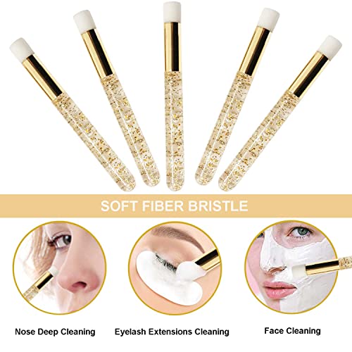 20-Pieces-Lash-Shampoo-Brush-Set-Eyelash-Extension-Cleanser-Brush-Peel-Off-Blackhead-Brush-Lash-Cleanser-Brush-Glitter-Nose-Pore-Deep-Cleaning-Brush-for-Face-Eyelash-Nose