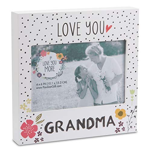 Pavilion Gift Company Grandma Floral Self Standing Picture Frame #TOP19