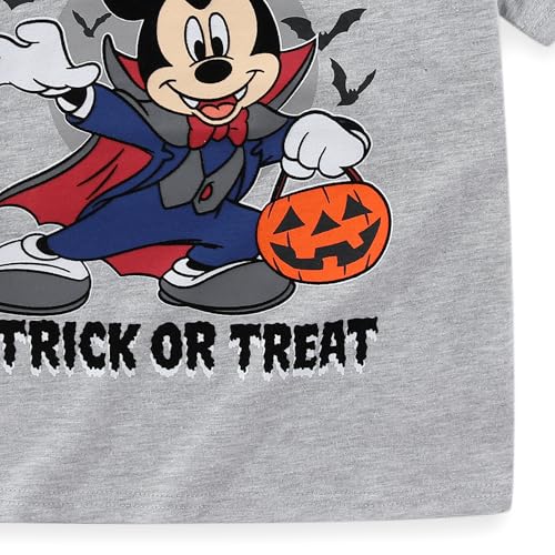Disney Mickey Mouse Boys Halloween Short Sleeve T-Shirt for Toddler and Big Kids4