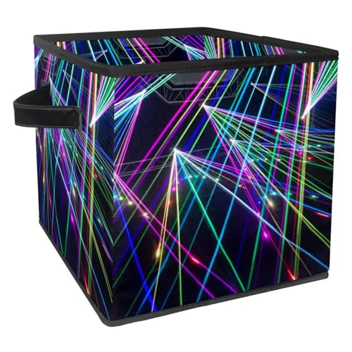 Boîte de rangement pliable en tissu cube pour organiser les jouets - 2