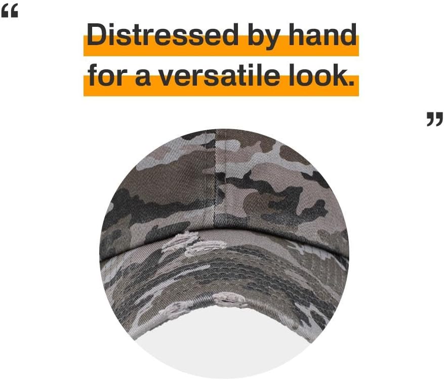 KBETHOS Vintage Washed Distressed Cotton Dad Hat Baseball Cap Adjustable Polo Trucker Unisex Style Headwear - Image 5