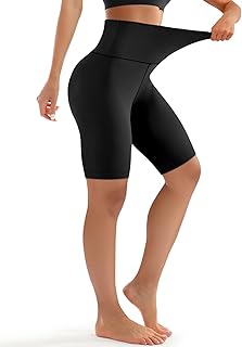 Biker Shorts Women High Waisted Tummy Control- 5"/8"/Capri, Ultra-Comfort for Workouts, Yoga & Daily Wear