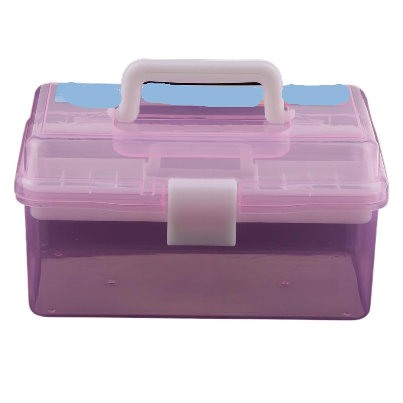 Sewing Box Baskets 2 Layer Jewelry Painting Tools Storage Organizer for Home