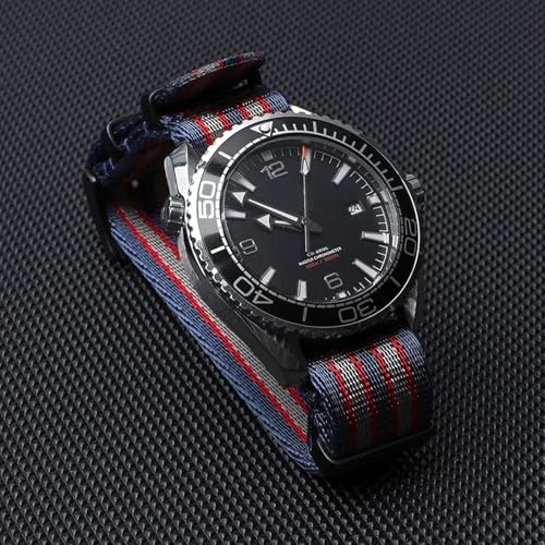 Image of Military Ballistic Nylon Watch Band Heavy Buckle 18mm 20mm 22mm 24mm Thick G10 Premium Nylon Watch Bands Smart Watch Replacement Band Strap for Men Women