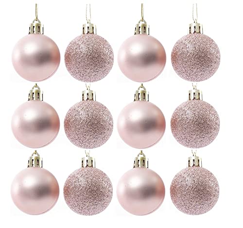 Simply Products Christmas Tree Decoration Baubles 3.8cm, Great Christmas Tree Hanging Ball Decorations - Image 2