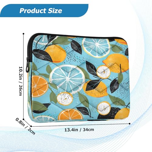 Funda para portátil 13-14 pulgadas impermeable color naranja miniatura 3