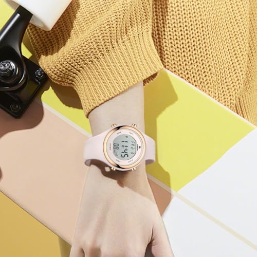 LN LENQIN Ladies Watches Womenes Watch Waterproof Digital Sport Chronograph Watches for Women Silicone Strap with Light/Date/Week/Month - Image 6