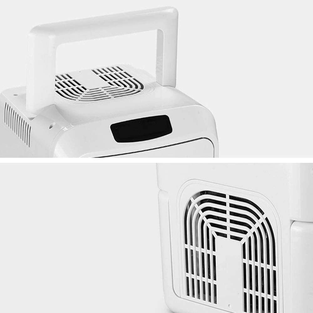 DieffematicBX Nevera Pequeña 12L de Gran Capacidad pequeña Nevera, Mini pequeño hogar Cosméticos Frigorífico, Auto y Casa de Doble Uso de frigorífico, Conveniente for el Estudiante Dormitorio/Inicio