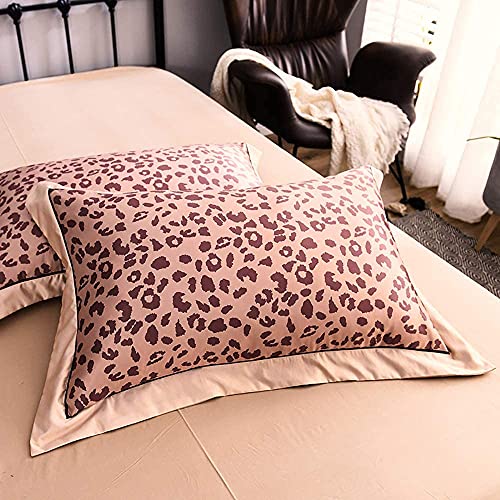 Duvet cover silk sets double bed fitted sheet cotton satin
