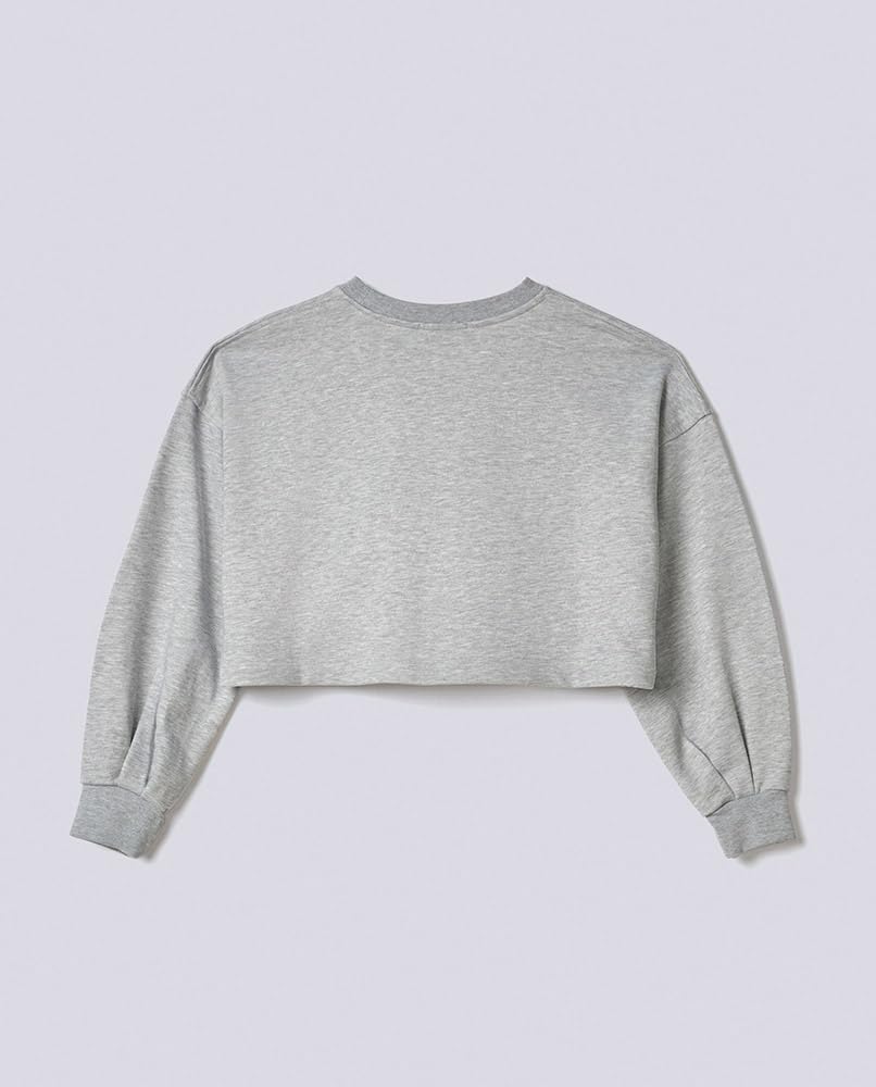 Hinnominate - Sweat Femme Fille Crop Over, Paricou, Coton