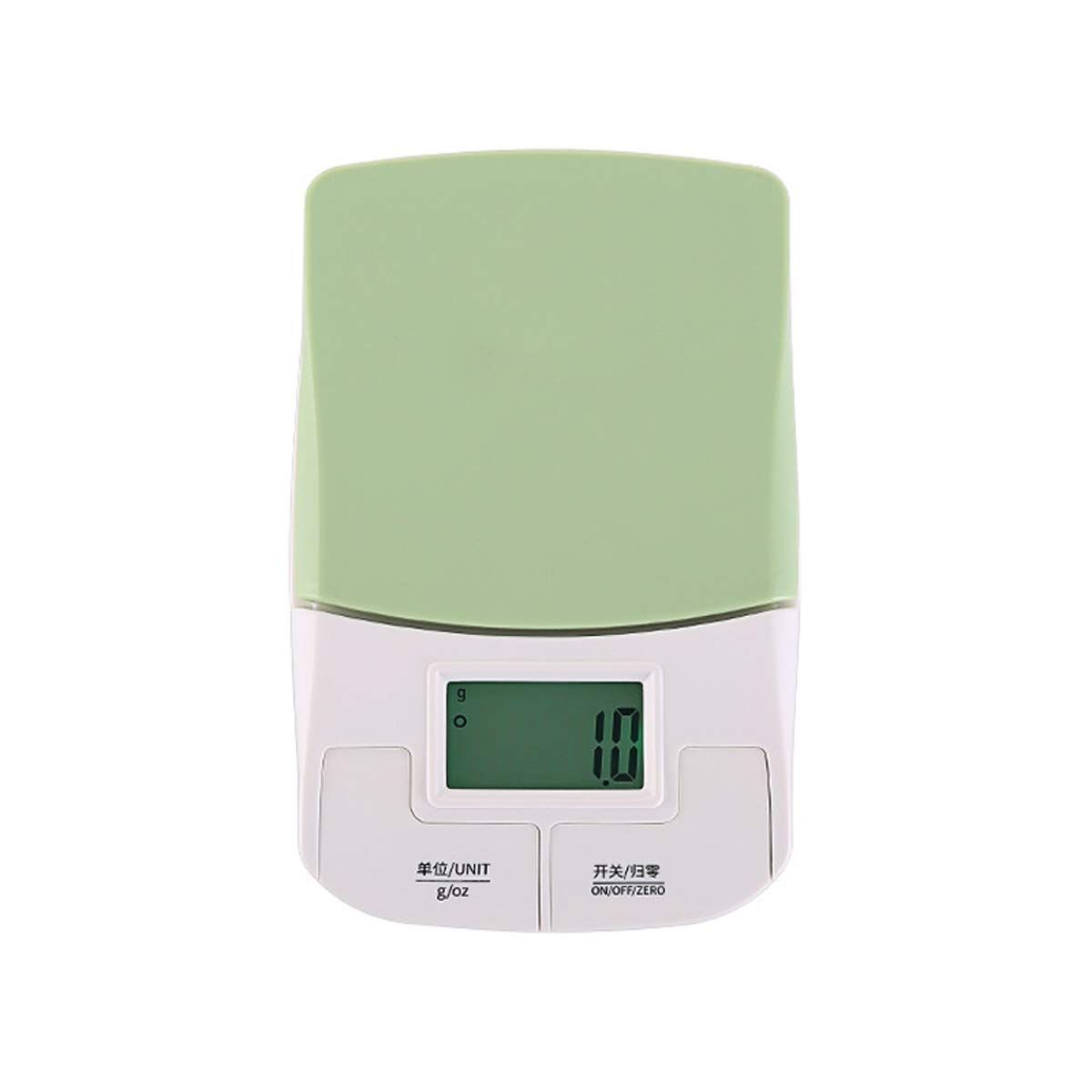 Cyfrowa waga kuchenna 3 kg/0,1 g, precyzyjna mini elektroniczna waga kuchenna, waga domowa żywności, 2 sztuki i podświetlany wyświetlacz LCD, zasilanie