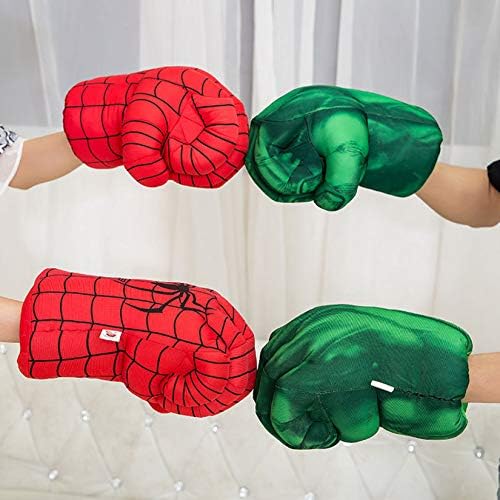 Superhero Gloves Kids Boxing Plush Hands Fists Gloves Toys Christmas for Boys and Girls 4 515zNIH2NeL. AC