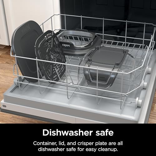 Ninja 4 QT TempWare Glassware Container with Storage lid, Compatible Crispi Portable Cooking System, Microwave, Freezer and Dishwasher Safe, PFAS Free Glass Cooking Surface - Image 10