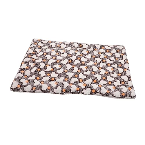 ibasenice Warm Nest Pad Large Thick Fleece Blanket for Dogs Cats Comfortable Resting Cushion Pet Mat for Autumn/Winter