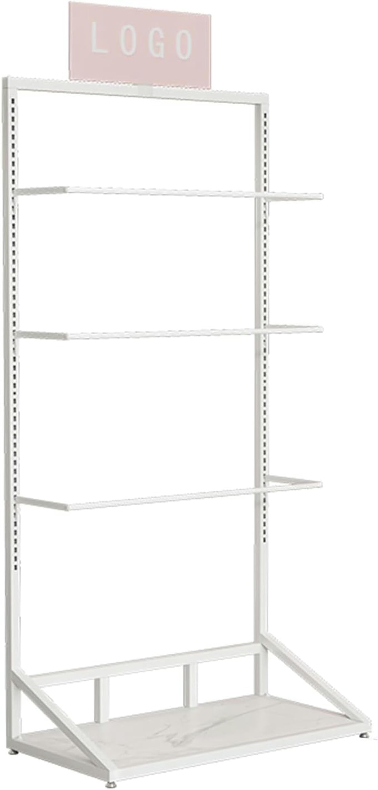 LRZPTDYU Floor-standing Underwear Rack, Clothing Store Scarf Storage Organizer Rack, Retail Store Panty Shorts Bra Hijab Silk Shawl Display Stand