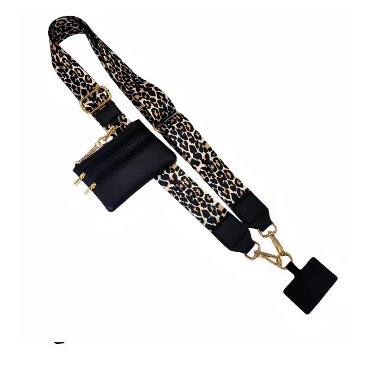 Incolumitas Phone Strap with Wallet, Crossbody, Wrist, Cell Phone Accessories, Pink, Polyester, Modern, Classic