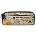 Produktbild Federmäppchen, großes Fassungsvermögen, Thanksgiving Dinner Creme, Stifteetui für Kosmetik, Make-up, Bürobedarf und Reisezubehör 8x4x2.2"/20*10*5.5cm Stil 15