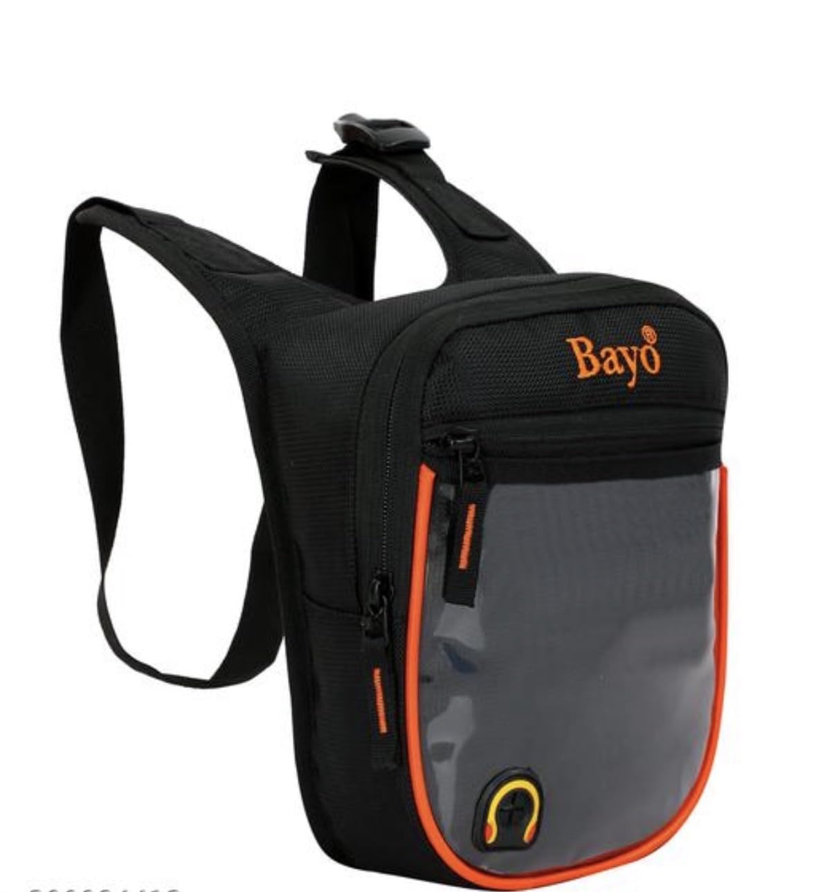 OSLON Bayo-Black Wolverine Universal (Not-Magnetic) Tank Bag/Pouch with Water Proof Cover from All Non-Gear Bikes, Motorcycles with Fuel Cap in The Center from 100CC to 1000CC | Nylon-image-18