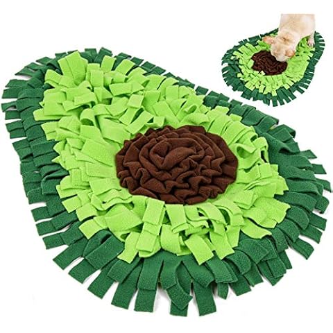 Sniffing carpet for dogs, sniffing lawn, large smell, feeding mat, promotes natural food search for pets, intelligence dog toy, sniffing toy for dogs, puppies, interactive training Cover