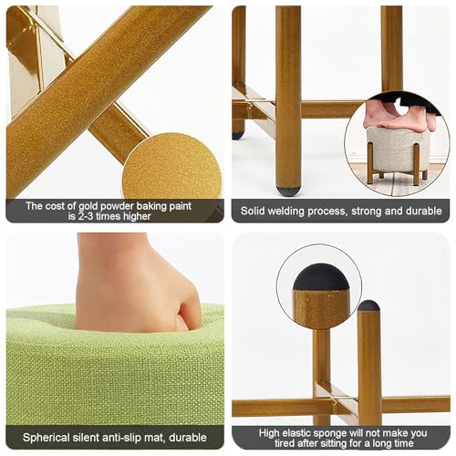 Pouf rond déhoussable et lavable pour un entretien facile - 5