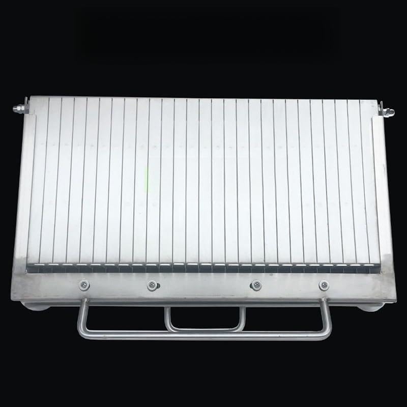 Manual Slicer Slicing Hand Pressure Thickened Stainless Steel Double-blade Sharp Cooked Food Slicer Cutter Food Processor (41-15CM)