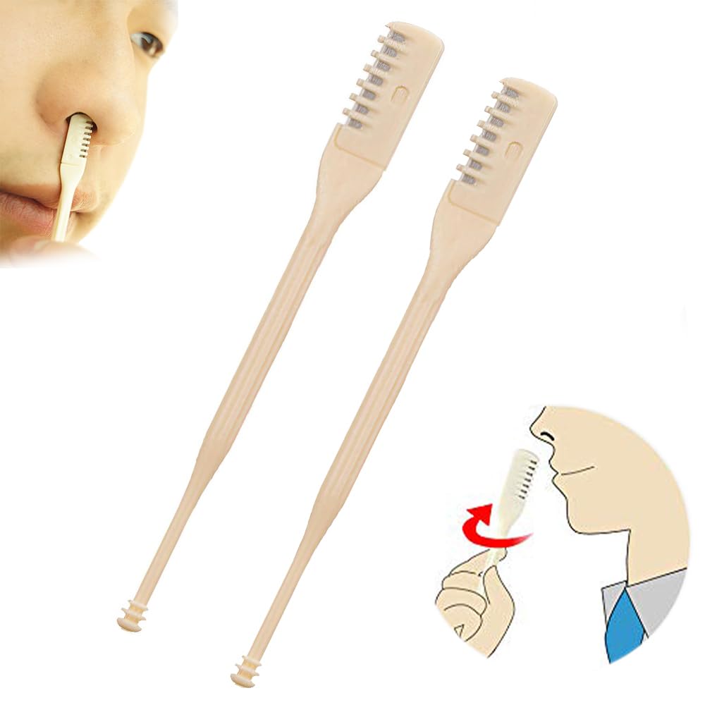 ZOTIMO 2 Pcs Universal Best Manual Nasal Hair Remover - Small Nose and Ear Hair Trimmer for Men and Women - Painless Cutter, Clipper, Trimmers, Knife - Not a Machine (B0D6NF6ZXX) Amazon Price History, Amazon Price Tracker