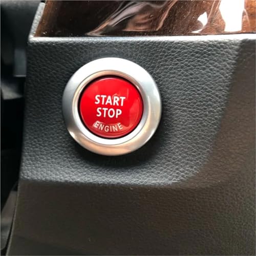 Bouton de démarrage voiture bleu pour remplacer cache usé BMW E90 E60 E87 E83