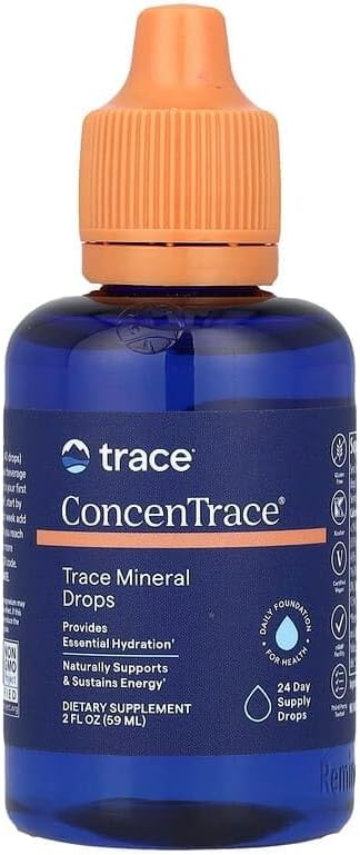 Trace Minerals ConcenTrace Drops, zonder smaak (2 oz)