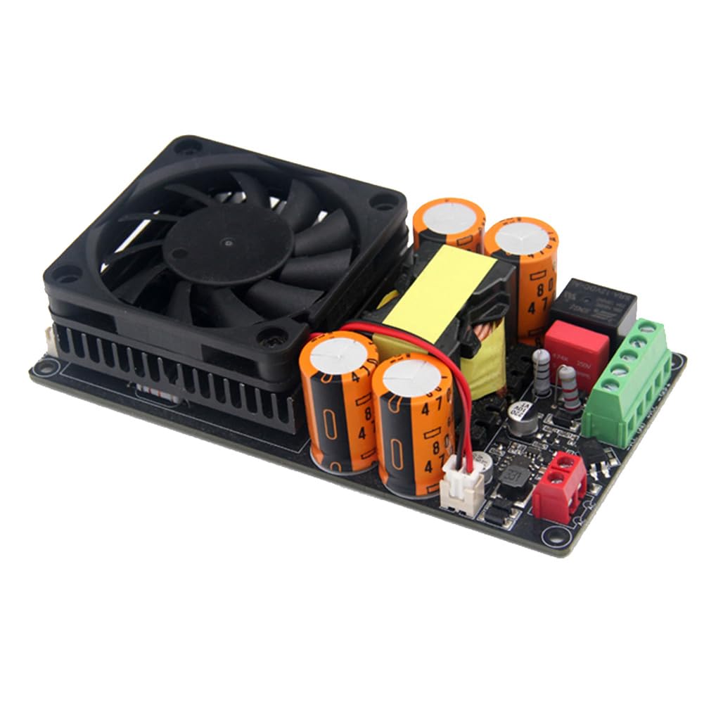 HiFi IRS2092 1000 W monokanałowa płyta wzmacniacza subwoofera klasy D z przekaźnikiem ochrony głośnika, łatwa obsługa A