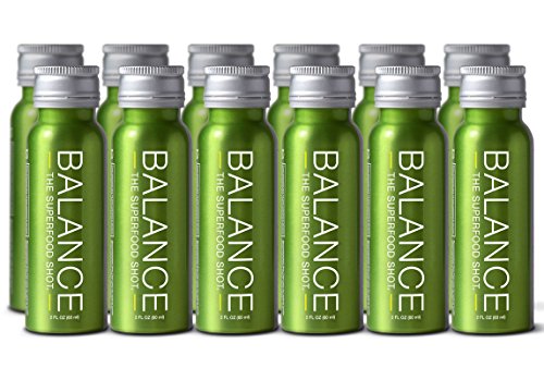 Green Superfood Shot, Organic Fruits, Root Vegetables, Kale & More, 2oz Daily Green