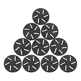 HOMOCONO Elektrische Fußfeilen Ersatzrollen 10 Stück Grobe Schleifköpfe Fußpflegezubehör für Professionelle und Private Pediküre Speziell für Raue Haut