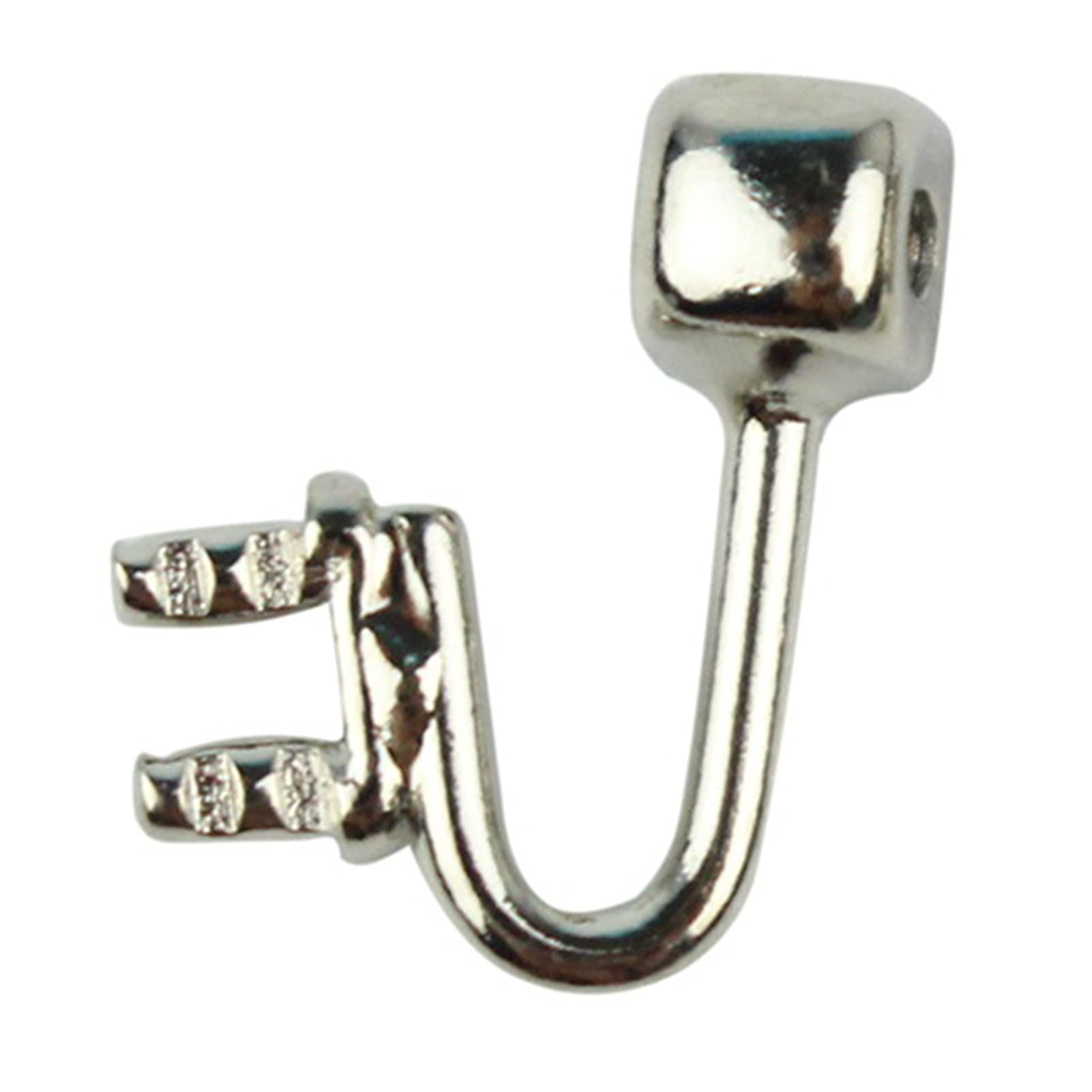 100 pièces (50 paires) bras de plaquettes nasales for lunettes, support de plaquette nasale en acier inoxydable, accessoires de réparation de lunettes, accessoires de charnière de lunettes.