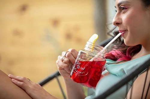 Miniatura 8 de EcoPreps Pajitas de fibra de bambú biodegradables  300 unidades, 100% compostables, sin plástico, popotes ecológicos  Pajitas desechables de fibra