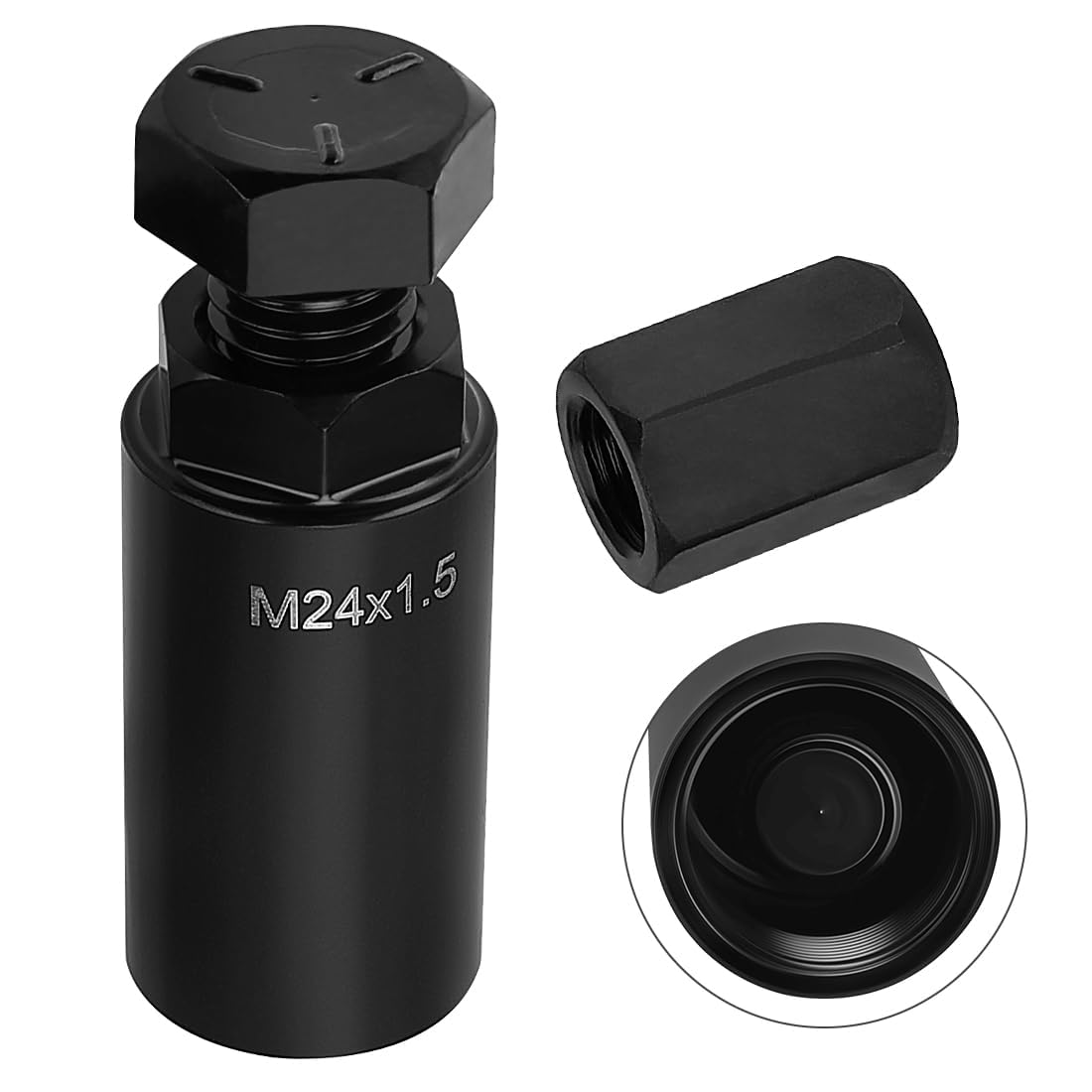 M24 X 1.5 Extracteur de Volant d'inertie pour Honda CRF150R CRF250R CRF250X CRF450R, Yama-ha YZ250F YZ250FX YZ450F, Kawa-saki KX250F KX450F, Suzuki RMZ250 RMZ450 Arrache Volant