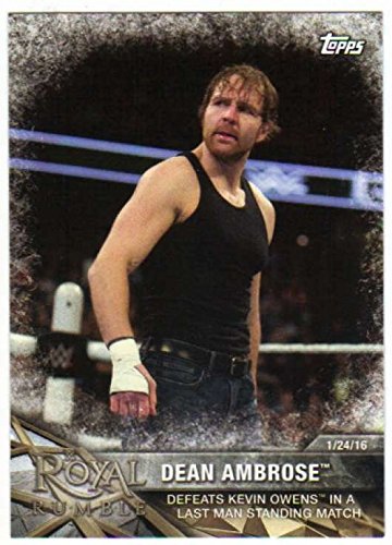 2017 Topps WWE Road to WrestleMania Wrestling #9 Dean Ambrose