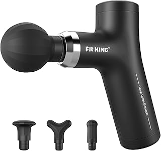 Mini Massage Gun for Muscle Massage and Pain Relief Portable Deep Tissue Massager FT-050G