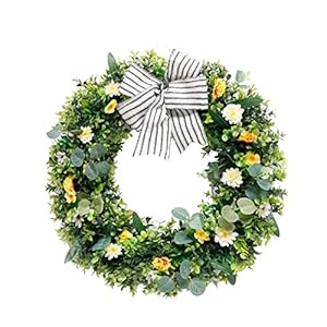 Deur Krans Kunstmatige Krans Pastoraal Thuis Bruiloft Hotel Raam en Deur Decoratie Hanger Kerst Decoratie Krans (Kleur…