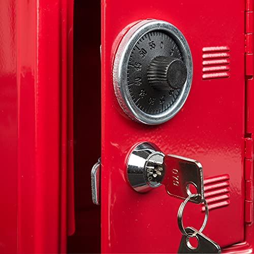 Idena 50035 - Spartresor, afmetingen 120 x 105 x 160 mm, kleur rood, 1 stuk - Image 7