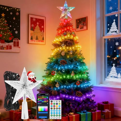 Aigostar RGBIC Guirnalda de Luces Exterior