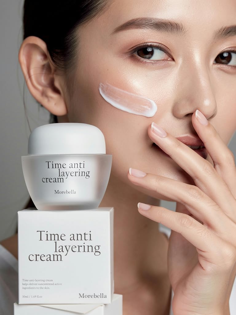 Time Anti Layering Cream – Korean Anti-Aging Face Moisturizer for Wrinkles, Firming, Hydration & Radiance – 50ml (1.69 fl oz)