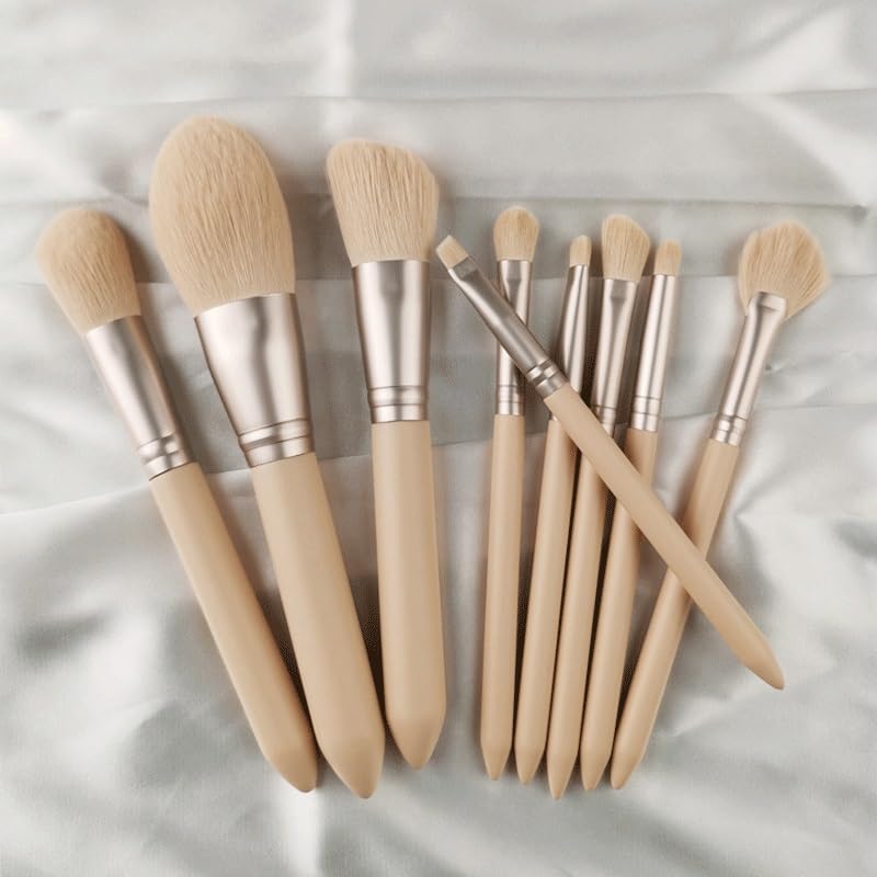 Pinceaux de maquillage à poudre de cheveux doux pour estomper l'ombre à paupières