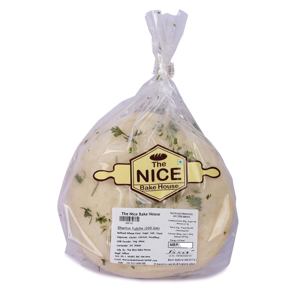 The Nice Bake Houses Premium Kulcha Bread (4 slice) (B0CD5R8M9F) Amazon Price History, Amazon Price Tracker