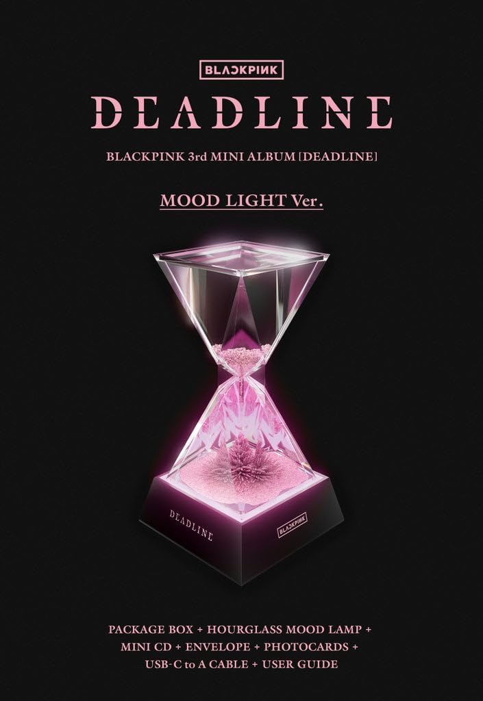 【新品未開封】BLACKPINK DEADLINE MOODLIGHT VER BLACK-PINK - Deadline [Mood Light Ver.] 3rd Mini Album Official K
