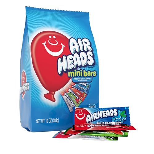 Airheads Mini Candy Bars, Taffy Variety Pack...