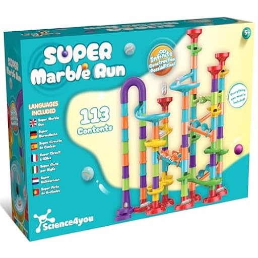 Science4you Super Circuito de Canicas para Niños - Juego con Canicas Incluidas, Marble Run + 113 Piezas, Juguetes Educativos Stem, Regalo para Niño y Niña 3+ años | Ya disponible en tu tienda friki favorita! En mundofriki.es! Science4you Super Circuito de Canicas para Niños - Juego con Canicas Incluidas, Marble Run + 113 Piezas, Juguetes Educativos Stem, Regalo para Niño y Niña 3+ años | Ya disponible en tu tienda friki favorita! En mundofriki.es!