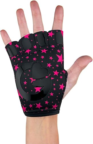 Miniatura 2 de Womens Gelometrics G3 Gel Padded Gloves Neoprene Gloves for Wrist Support Pilates and Lagree No-Slip Extreme Silicone