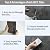 AULIGET 40-Piece Rust Slate Peel and Stick Backsplash Wall Tiles, 3" x 12" PVC Faux Stone Stick on Tiles for Backsplash Kitchen, Bathroom, Laundry Room, Camper, Fireplace
