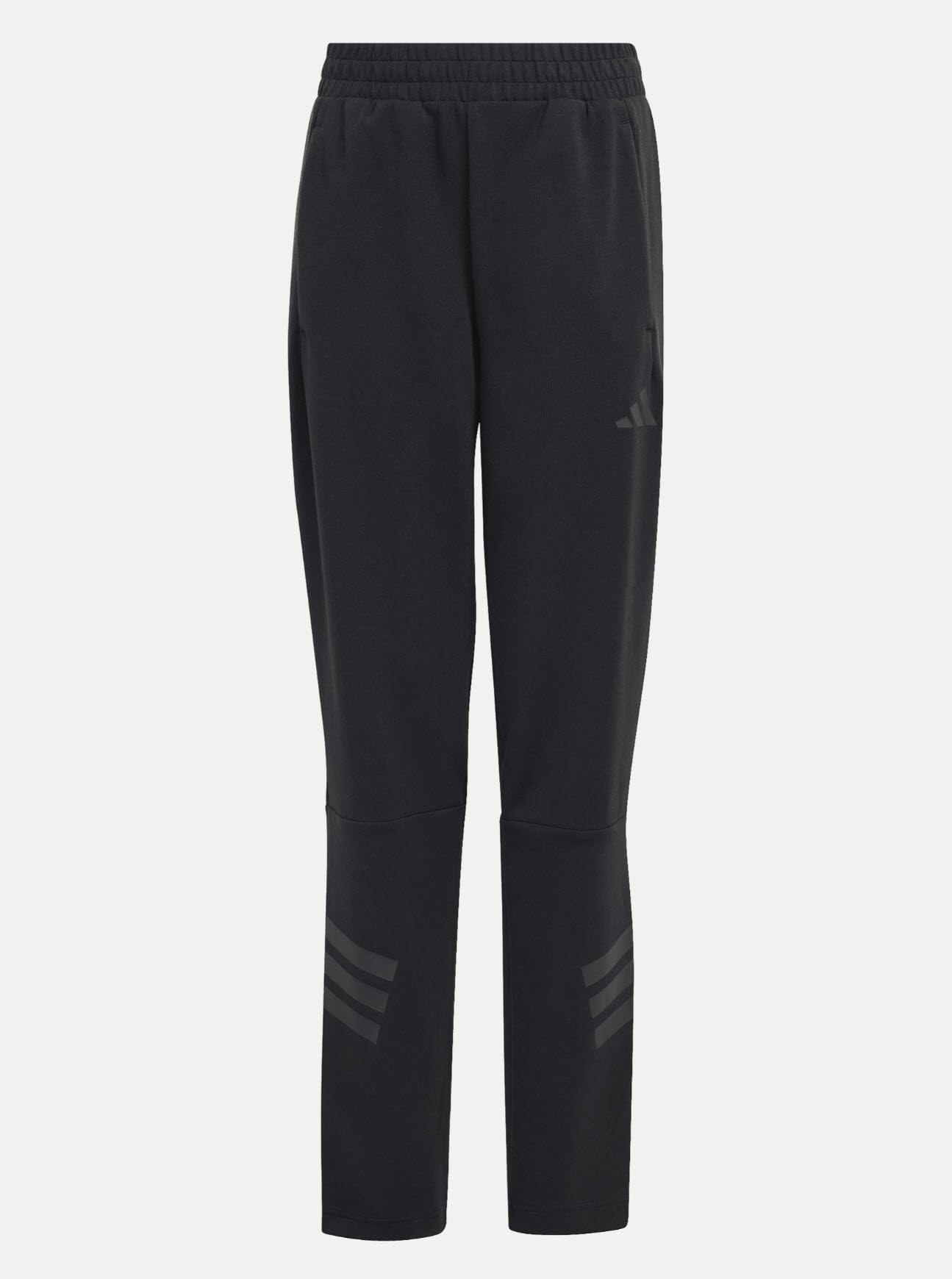 adidas Unisex Kids Future Icons 3 Stripes Cuffed Pants, Black/Black, 7-8 Years
