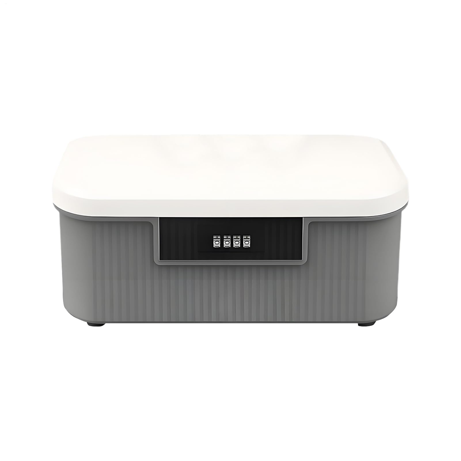 Boîte de rangement avec serrure à combinaison et organiseur de documents portable